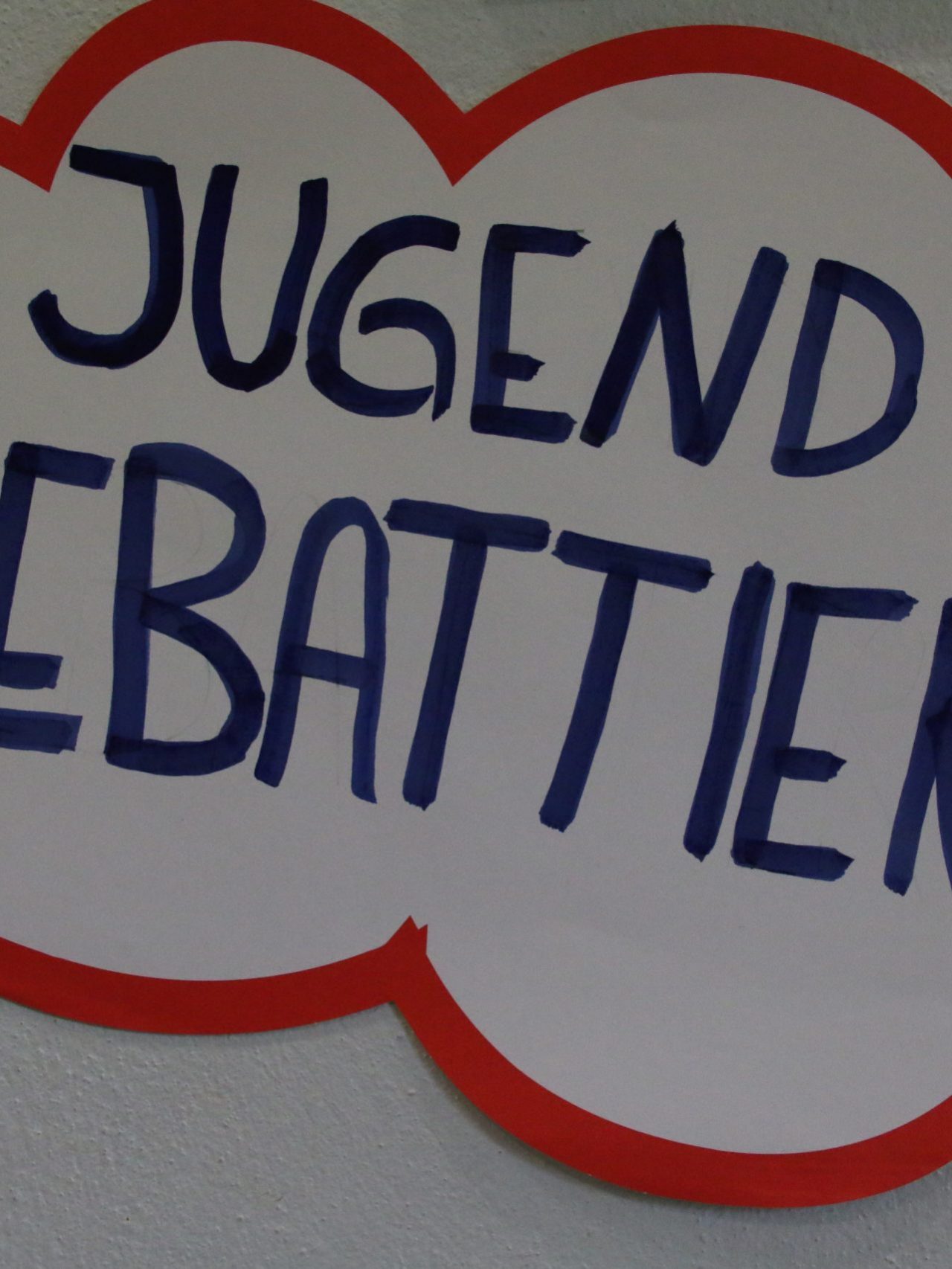 Plakat "Jugend debattiert"