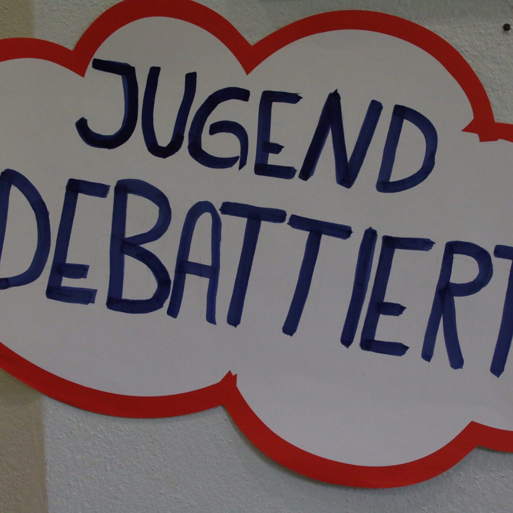 Plakat "Jugend debattiert"