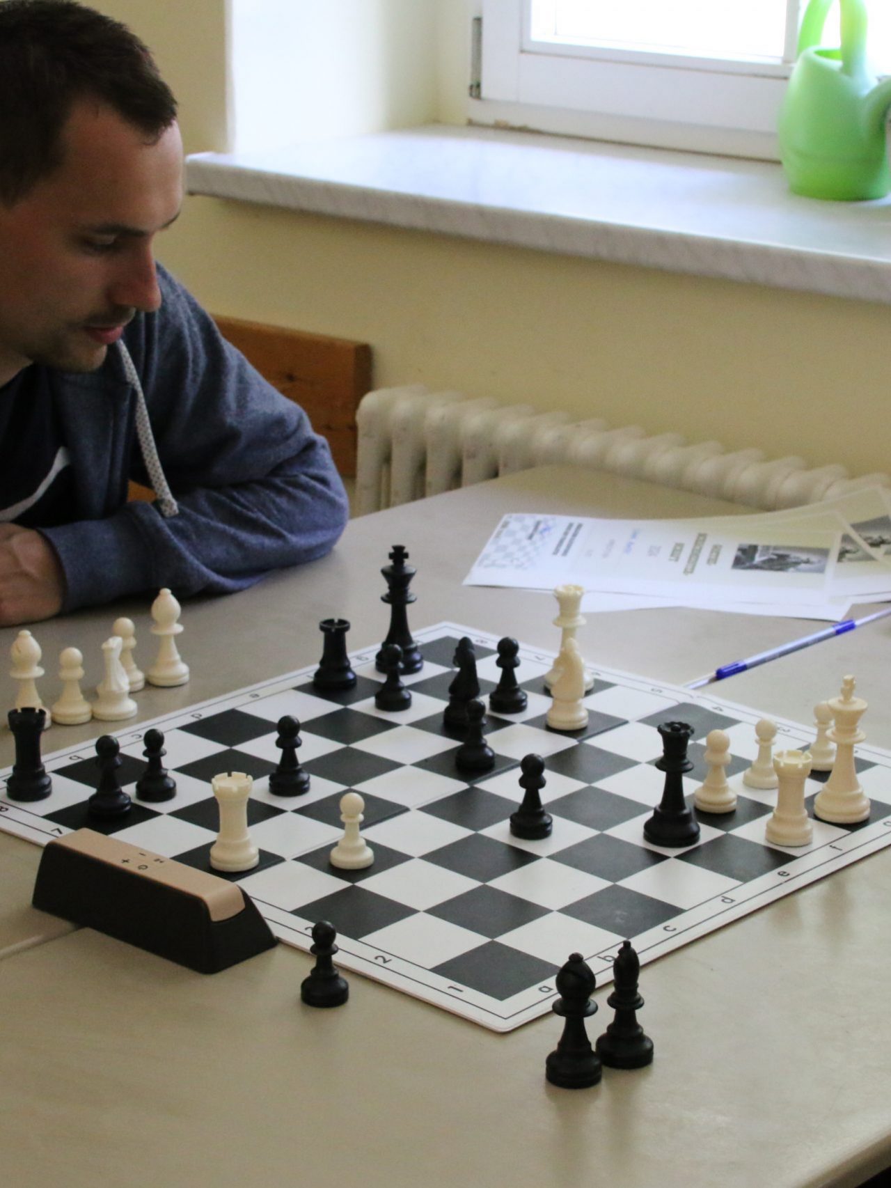 Schachspieler beim Schachturnier 2024